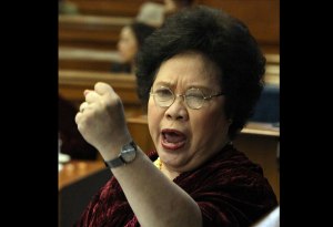 Philippine Senator Miriam Defensor-Santiago (photo credit: philstar.com)