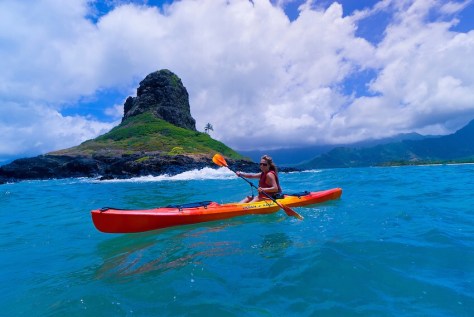 Oahu's Mokoli'i Island, a.k.a. 'Chinaman's Hat'
