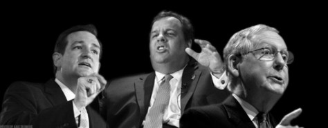 GOP Tenors Cruz, Christie and McConnell