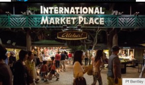 The old and demolished International Market Place