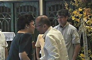 Imelda Marcos and NoyNoy Aquino