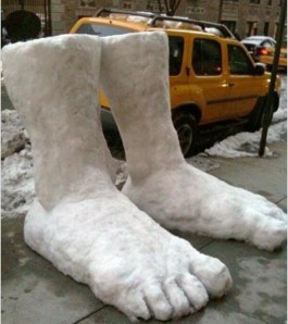 Two feet of snow fell just outside John Boehner's Washington, D.C. apartment.