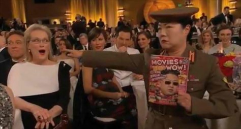 Cho at the Golden Globes