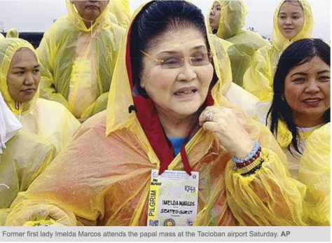 Imelda Marcos, the pilgrim