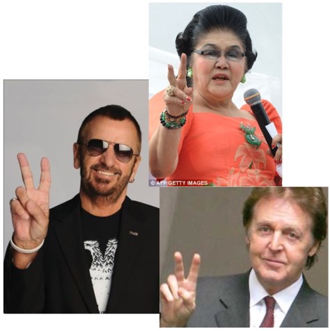 Ringo, Imelda, and Paul