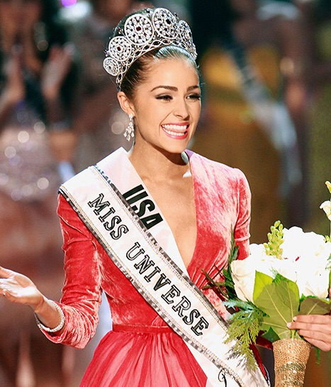 Miss Universe title holder Olivian Culpo of the United States