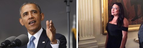 Obama, left, and Gutiérrez