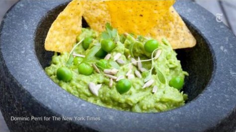 Guacamole with green peas? Eeeww!