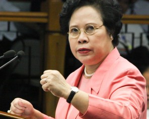 Senator Miriam Defensor Santiago