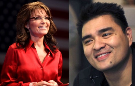 Palin, left, and Vargas