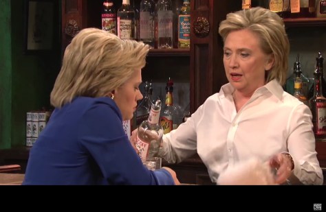 Hillary on SNL