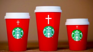 Starbucks cup, the Christian edition