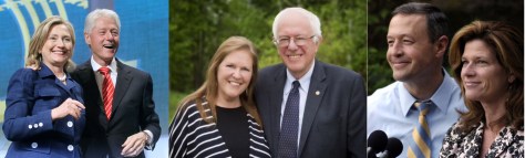 Clintons, Sanders, O'Malleys