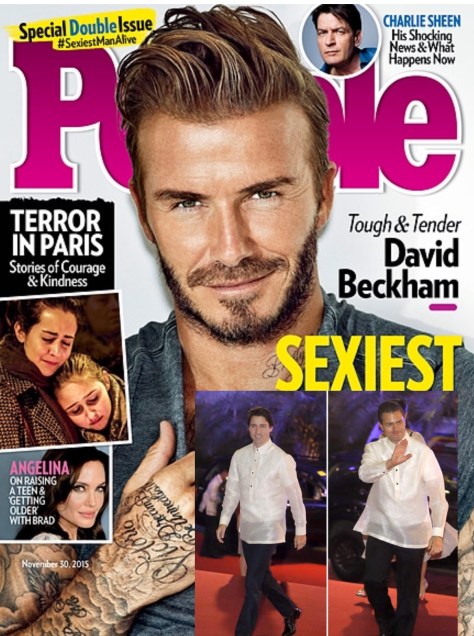 The updated People magazine cover for the 'Sexiest Men Alive' issue