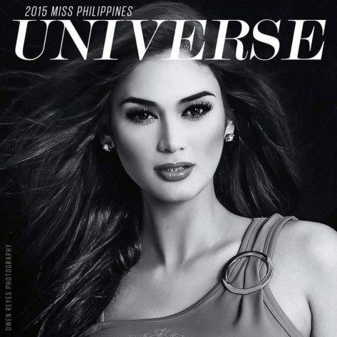 Pia Alonzo Wurtzbach, this year's Philippine bet to the Miss Universe pageant.