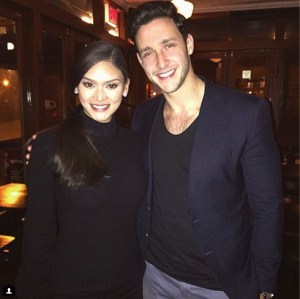 Miss Universe and the "Sexiest Doctor Alive" (photo from Dr. Mikhail Varshavski's Instagram page)